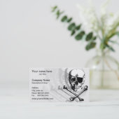 Sjabloon Visitekaartje (Staand voorkant)