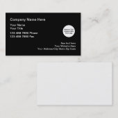 sjabloon visitekaartje Logo (Voorkant / Achterkant)