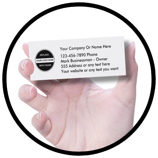 sjabloon visitekaartje Logo