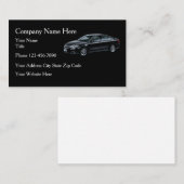 Sjabloon Visitekaartje voor auto's (Voorkant / Achterkant)