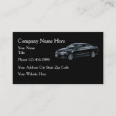 Sjabloon Visitekaartje voor auto's (Voorkant)