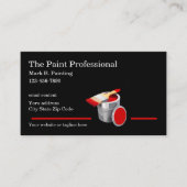 Sjabloon Visitekaartjes beste huisschilder (Voorkant)