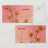 Sjabloon Visitekaartjes eigendom (Voorkant / Achterkant)