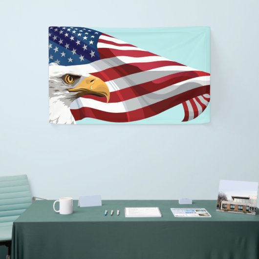 Sjabloon Vlag en Eagle Spandoek (Beurs)