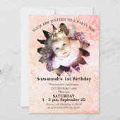 Sjabloon Vloervorm foto Waterverf pasta Kaart (Voorkant)