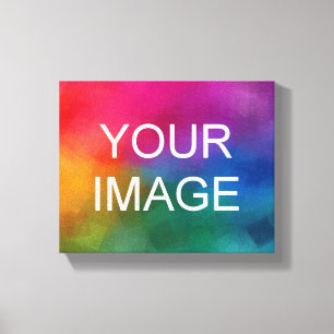 Sjabloon Voeg foto Afbeelding Afbeelding Logo hori Canvas Afdruk