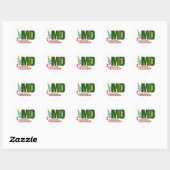 SJABLOON - VOEG NIEUW MERRY TOE HART STICKER (Vel)