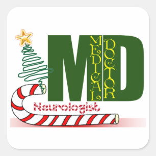 SJABLOON - VOEG NIEUW MERRY TOE VIERKANTE STICKER