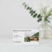 Sjabloon voor afkoopkaart visitekaartje (Staand voorkant)