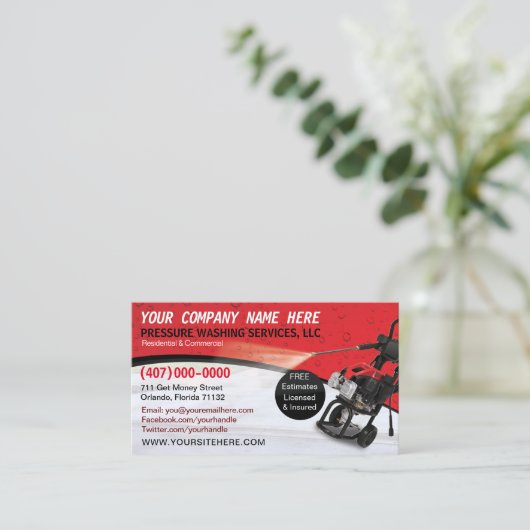 Sjabloon voor afwasmachine en reiniging van de dru afsprakenkaartje (Staand voorkant)