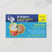 Sjabloon voor afwasmachine en reiniging van de dru afsprakenkaartje (Voorkant)