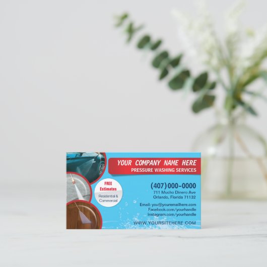 Sjabloon voor afwasmachine en reiniging van de dru afsprakenkaartje (Staand voorkant)