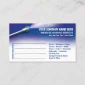 Sjabloon voor afwasmachine en reiniging van de dru afsprakenkaartje (Achterkant)