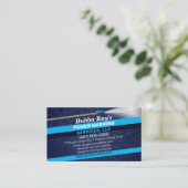 Sjabloon voor afwasmachine en reiniging van de dru visitekaartje (Staand voorkant)