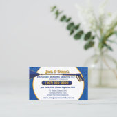 Sjabloon voor afwasmachine en reiniging van de dru visitekaartje (Staand voorkant)