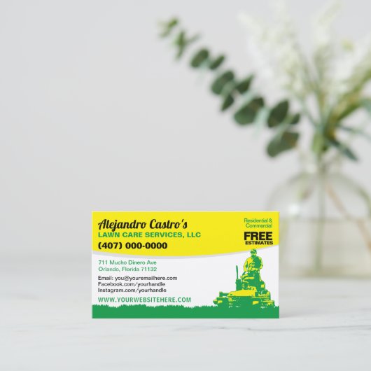 Sjabloon voor afwasmachine en reiniging van de dru visitekaartje (Staand voorkant)