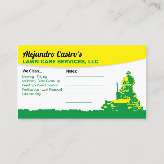 Sjabloon voor afwasmachine en reiniging van de dru visitekaartje (Achterkant)