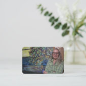 Sjabloon voor artistieke visitekaartjes (Staand voorkant)