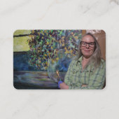 Sjabloon voor artistieke visitekaartjes (Voorkant)