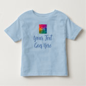 Sjabloon voor babygeschenk Eigen afbeelding upload Kinder Shirts (Voorkant)