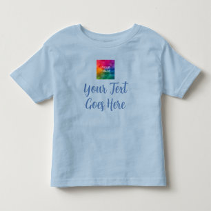 Sjabloon voor babygeschenk Eigen afbeelding upload Kinder Shirts
