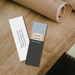Sjabloon voor bedrijfskaart voor externe ontwerper mini visitekaartje