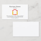 Sjabloon voor bedrijfskaarten maken en repareren visitekaartje (Voorkant / Achterkant)