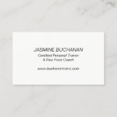 Sjabloon voor bedrijfskaarten voor gezondheidszorg visitekaartje (Achterkant)