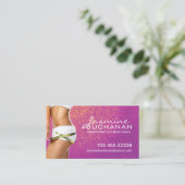 Sjabloon voor bedrijfskaarten voor gezondheidszorg visitekaartje (Staand voorkant)