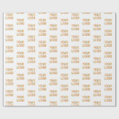 Sjabloon voor bedrijfskarakterisering van Logo Cadeaupapier (Vlak)