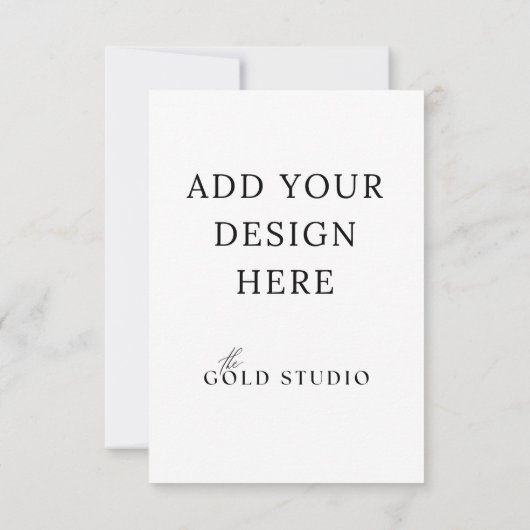 Sjabloon voor behuizing of reactiekaart (3,5 x 5 i (Achterkant)