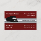 Sjabloon voor beste Visitekaartjes voor verplaatsi (Voorkant)