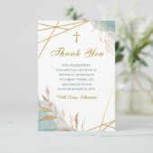 Sjabloon voor bevestiging van dank (Staand voorkant)