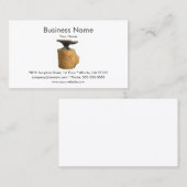 Sjabloon voor Blacksmith Business Card Visitekaartje (Voorkant / Achterkant)