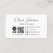 Sjabloon voor Boho-visitekaartjes Visitekaartje (Voorkant)