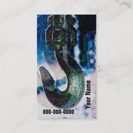 sjabloon voor bouwvergunning visitekaartje (Voorkant)