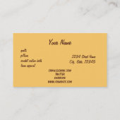 sjabloon voor brei- en haakwerk visitekaartje (Achterkant)