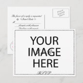 Sjabloon voor bruiloft - Gepersonaliseerd (Voorkant / Achterkant)