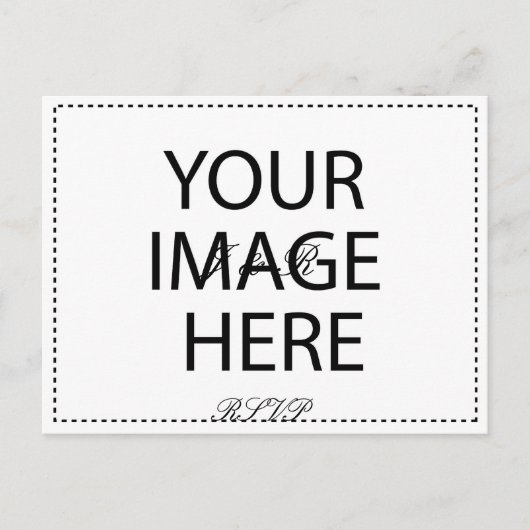 Sjabloon voor bruiloft - Gepersonaliseerd (Voorkant)