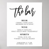 Sjabloon voor bruiloft poster (Voorkant)