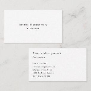 Sjabloon voor Business Card Folio Book Font Visitekaartje