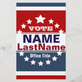 Sjabloon voor Campagne Blank Flyer (Achterkant)