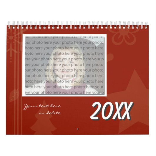 Sjabloon voor de agenda van de familie Kalender (Hoes)