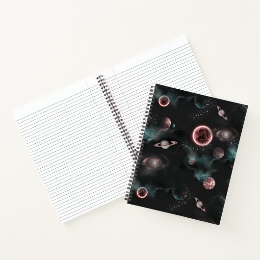 Sjabloon voor de Ruimte Notitieboek (Binnen)