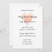 Sjabloon voor de waterverf van Coral Kaart (Voorkant / Achterkant)