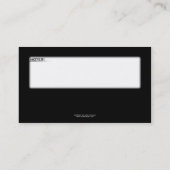 Sjabloon voor Deep Space Formation Business Card Visitekaartje (Achterkant)