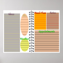 Sjabloon voor digitale planner