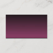 sjabloon voor een schattige bug-kaart visitekaartje (Achterkant)