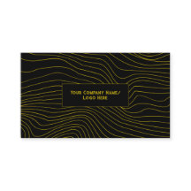 Sjabloon voor elegante en stijlvolle visitekaartje