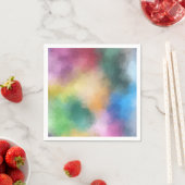 Sjabloon voor elegante moderne abstracte kunst servet (Insitu)